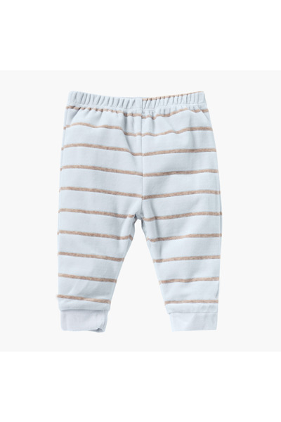 giggles Applique Detail Long Sleeves Velour T-shirt and Pyjama Set