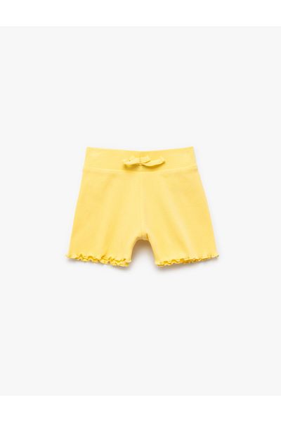 Koton Camisole Cotton Bow Mini Shorts