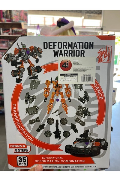 1000 çeşit hediye dünyası Car that turns into a robot