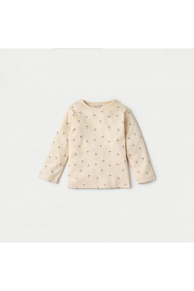 Juniors All-Over Printed Long Sleeves T-shirt and Elasticated Pyjama Set