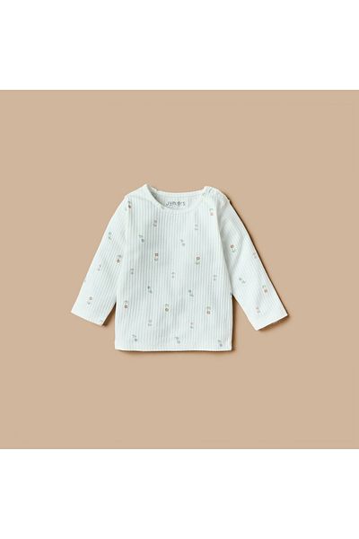 Juniors Floral Print T-shirt and Pyjama Set