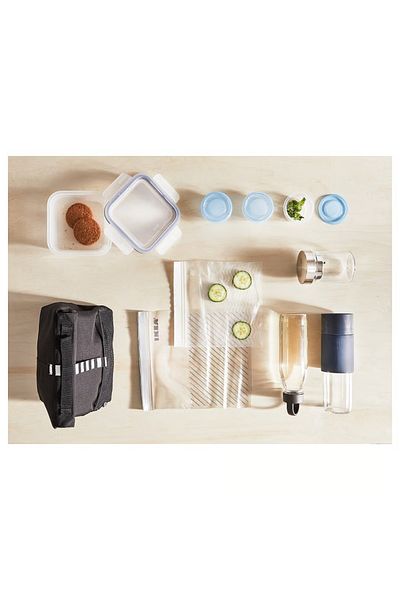 IKEA Lunch bag, black, 22x17x35 cm