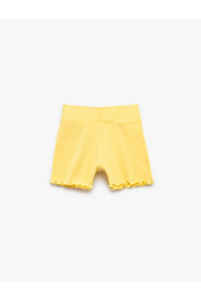 Koton Camisole Cotton Bow Mini Shorts