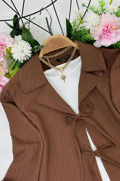YEDİLALE MERVE SKIRT JACKET ΣΕΤ ΔΙΠΛΟ [χαλαρό ύφασμα]