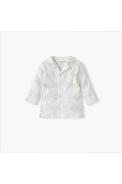 Juniors Printed Shirt and Pyjama Set