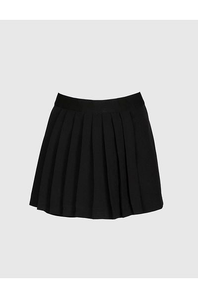 İLVİ Dakka Black Women's Shorts Skirt