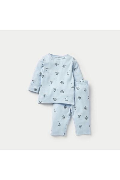 Juniors Printed T-shirt and Pyjama Set