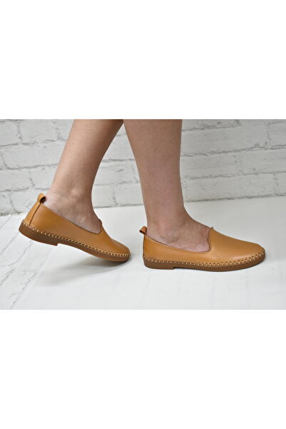Kesim Shoes Genuine Leather Soft Women's Ballerinas