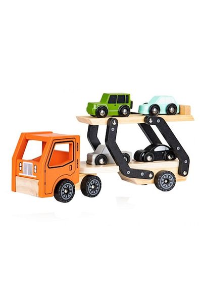 SMARTIC Set interactiv Camion cu 4 masinute diferite