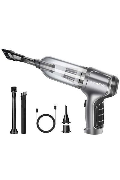 Techone Aspirator auto portabil Dust Master Pro 3 în 1 - Produs nou