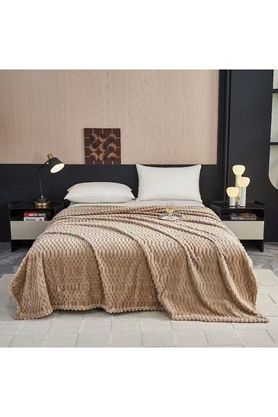 FIONNA.RO Patura Cocolino Uni Waffle Model - Beige