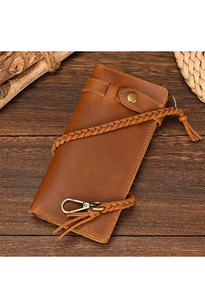 OEM Long Wallet Made of Genuine Leather