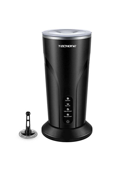 Techone 4-in-1 milk frother, Milky foam, 500W, Hot/cold frothing, Keep warm, ...