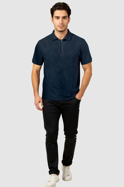 French Connection Premium Cotton Logo Polo Shirt