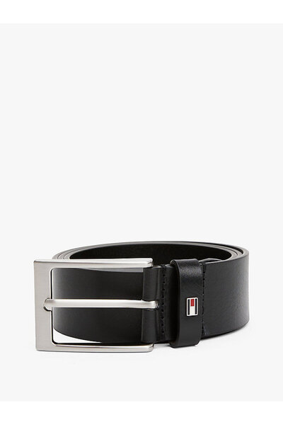 Tommy Hilfiger Pánský černý pásek