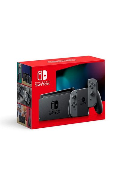 Nintendo Switch Extended Battery Grey