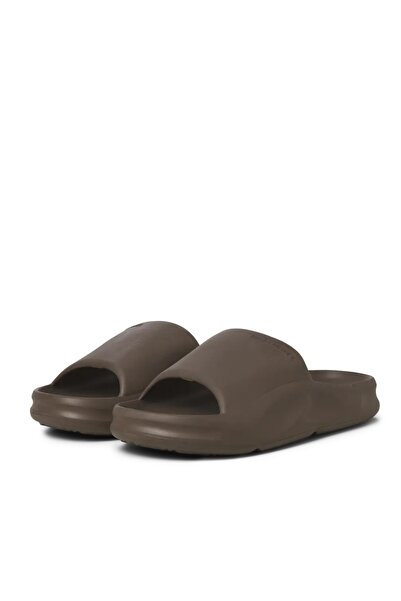 Jack & Jones Ανδρικές καθημερινές παντόφλες από καουτσούκ Eva J&J Cerafe Brown Sea Beach