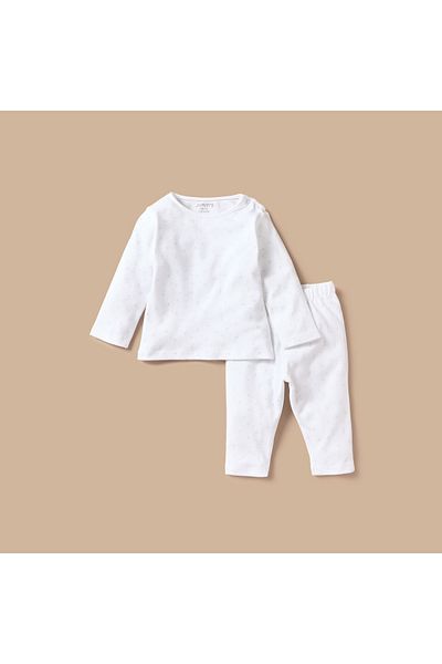 Juniors Star Print T-shirt and Pyjama Set