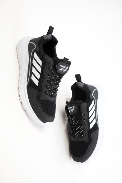 SOHO Ασπρόμαυρο ανδρικό αθλητικό παπούτσια 20737