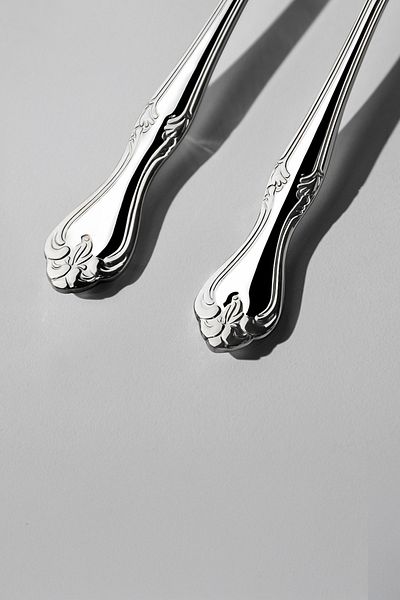 Nehir Lalezar Sade 6 Piece Stainless Steel Serving Set