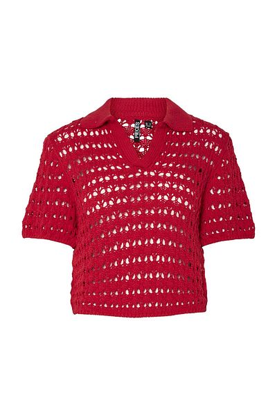 PIECES Sweatshirt Yetişkin Goji Berry