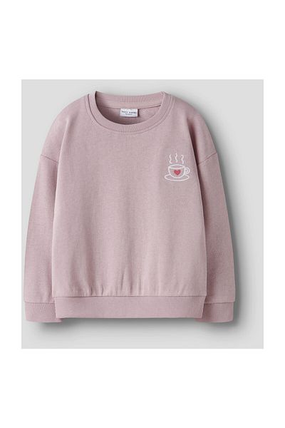 Name it NMFVALLENE LS RLX SWEAT UNB