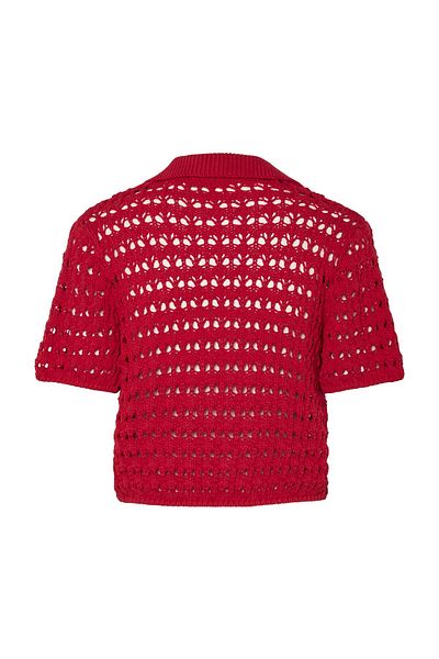 PIECES Sweatshirt Yetişkin Goji Berry