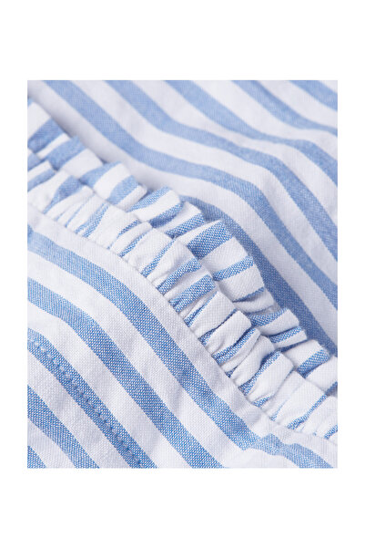 Tommy Hilfiger Koszula z falbanką SEERSUCKER