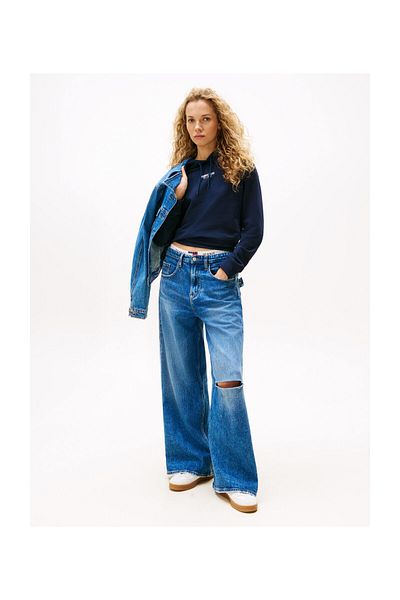 Tommy Hilfiger Mikina s kapucí TJW REG ESS LOGO 2 EXT