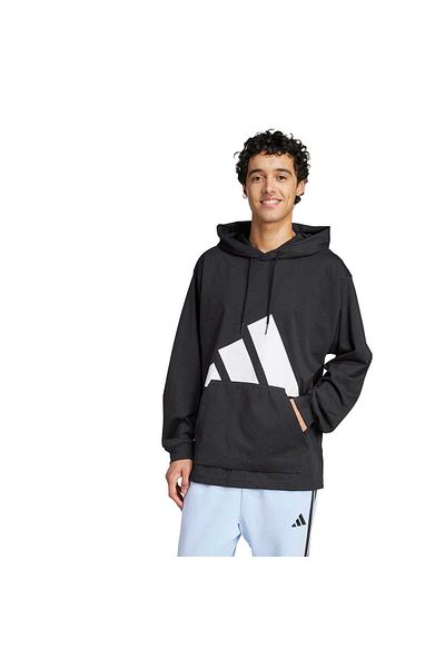 adidas Ανδρικό φούτερ Bl Sj με μαύρη κουκούλα