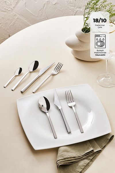 Emsan Sedir Elegance 84 Piece Cutlery Set for 12 Persons Boxed