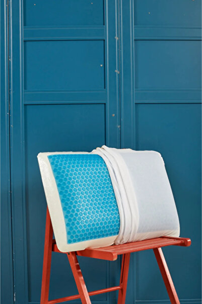 DAMIEN Pernă ortopedică GOLD Cooler cu suport pentru gât Pernă visco cu suport pentru gât - 60x40 (CU SAC)