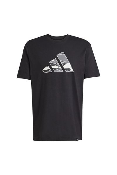 adidas Γραφικό μπλουζάκι με λογότυπο Camo