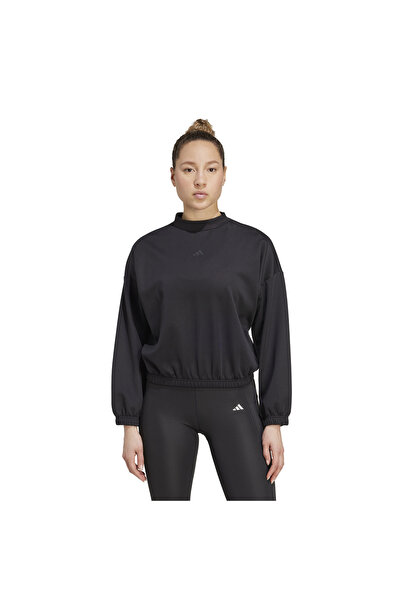 adidas Top cu fermoar Yoga Essentials