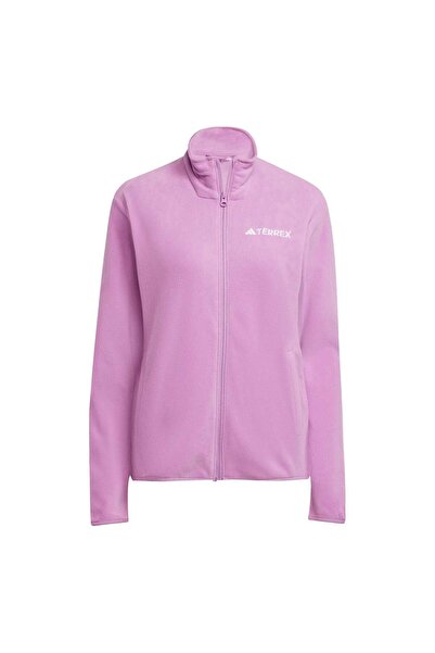 adidas Top cu fermoar din fleece cu fermoar complet Multi Essentials