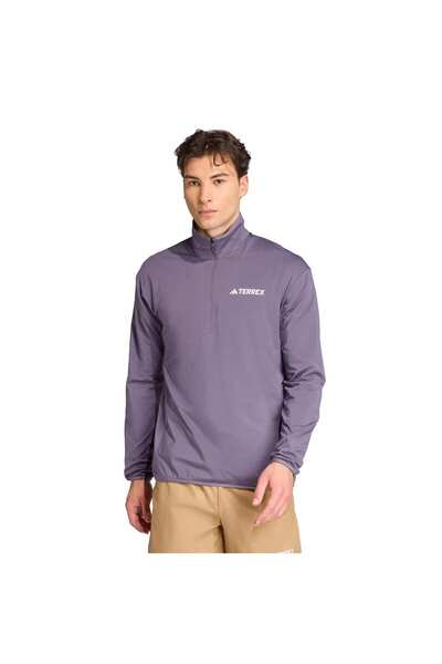 adidas Μπουφάν Terrex Multi CLIMAWARM με φερμουάρ μισού μήκους Tech Fleece