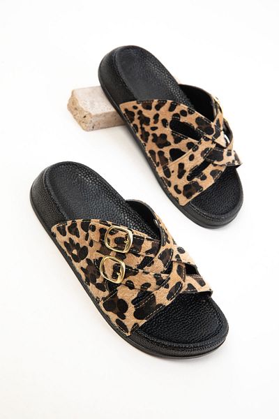SOHO Leopard Women's Slippers 20751