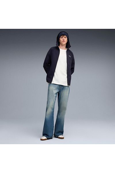 Puma Мъжки суитшърт EVOSTRIPE FZ Hoodie DK