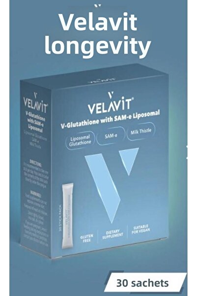 Velavit V-Glutathione with Sam-E Liposomal - 30 Stick