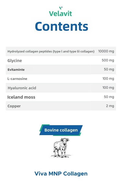 Velavit Viva MNP Collagen 50 mg 30 Chassis