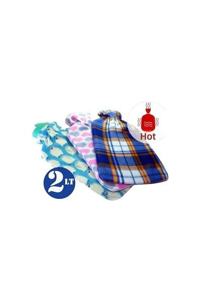 Snow Homs 2 Lt Capacity - Thermofor Washable Covered Fleece Water Bag, for Animal Dog Cat