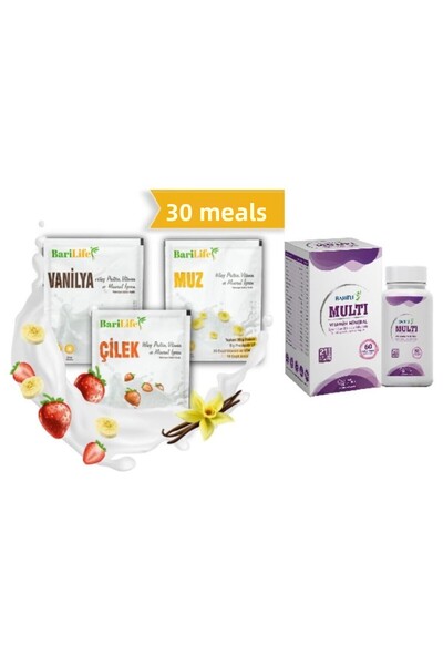 Barifit Barifit Bari Life Protein Powder 30 Sachets + Multivitamin Capsule + Shaker Gift