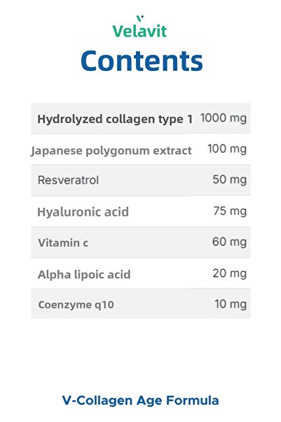 Velavit V-Collagen Age Formula