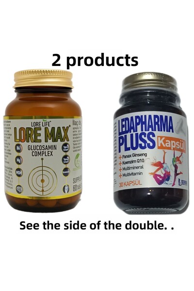 LoreLife لورماكس جلوكوزامين كومبلكس 60 تيرابايت