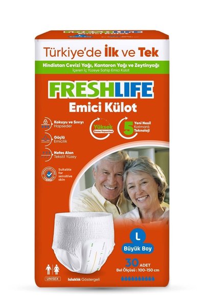 Freshlife Large absorbent panties 30-pack
