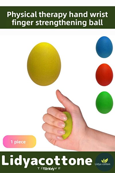 Lidyacottone Premium Silicone Stress Ball - Hand Exerciser and Wrist Finger S...