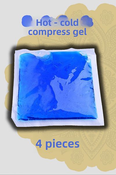 orthodent Hot Cold Thermo Gel Compress Ice Gel Thermogel 4 Pieces