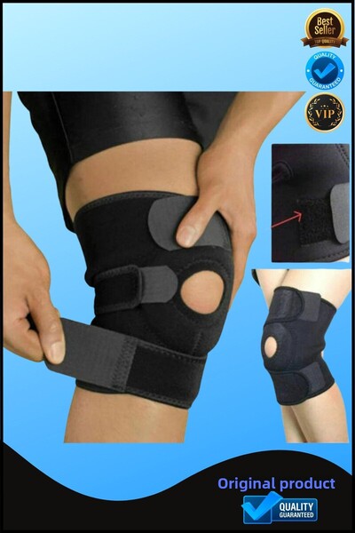 Overpet دعامة الركبة الرياضية القابلة للتعديل - مثبت الرضفة، دعامة الركبة للج...