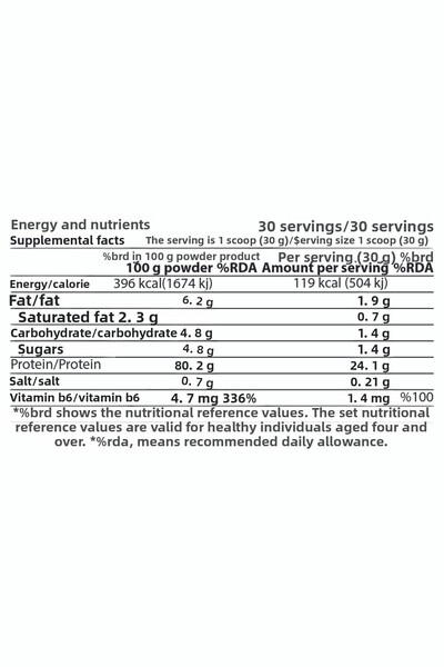 Hardline Nutrition Whey 3 Matrix 908 Gr Chocolate Flavored Protein Powder (Helal Certified)