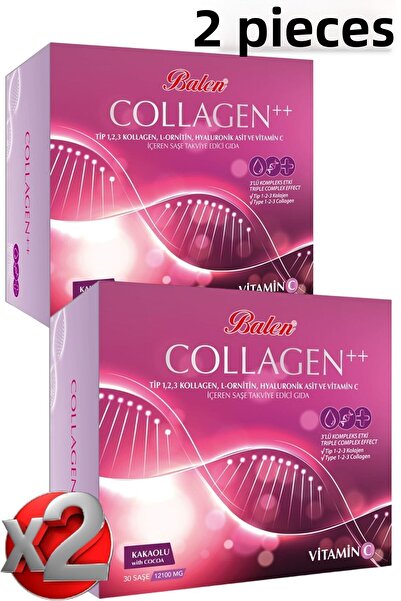 Balen 2 Collagen Complex ++ L-Ornithine, Hyal. Acid, Vitamin C Chassis 1,2,3 ...